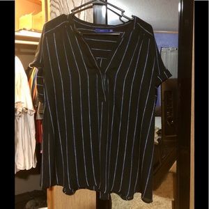 A.n.a dolman cuffed sleeve blouse